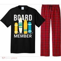 Funny Surfing Board Member Pajama Set thumb 0