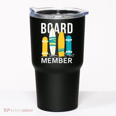 Funny Surfing Board Member Tumbler