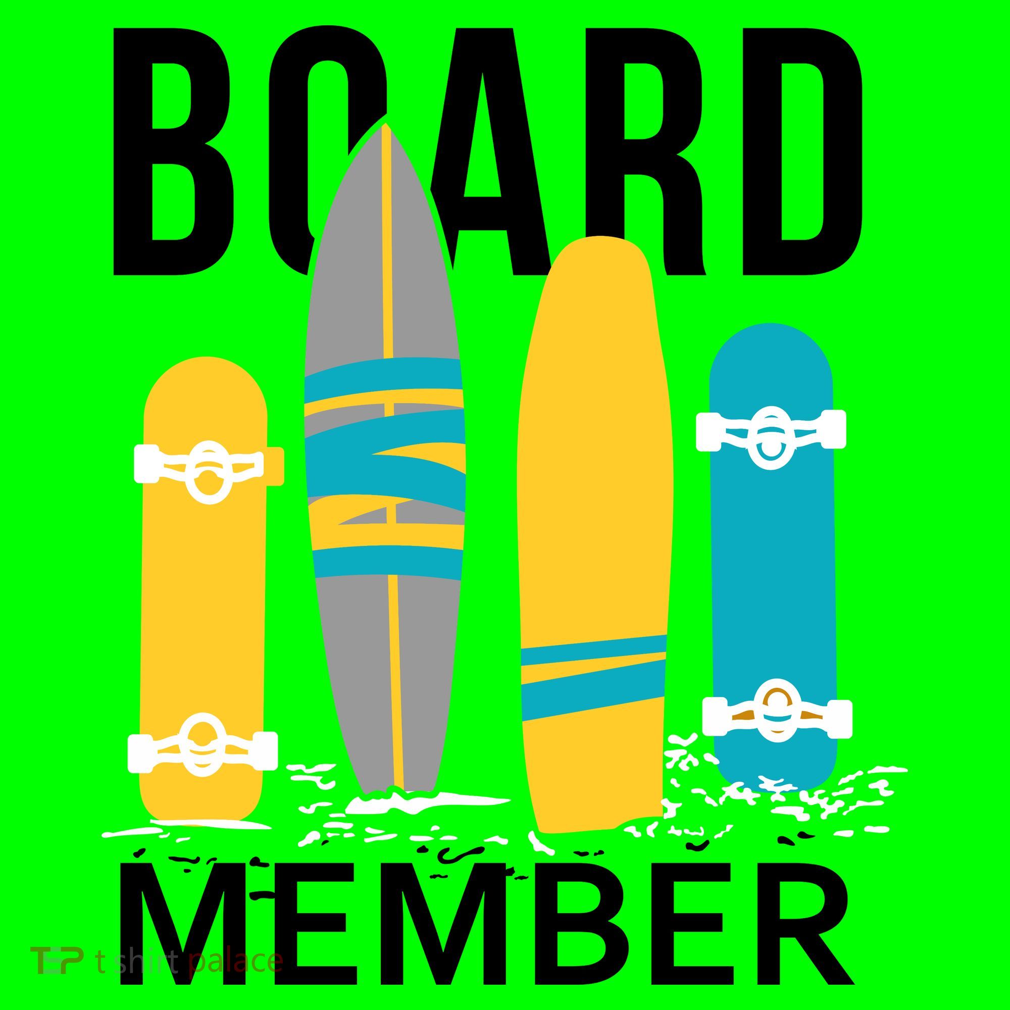 Funny Surfing Board Member Long Sleeve Shirt