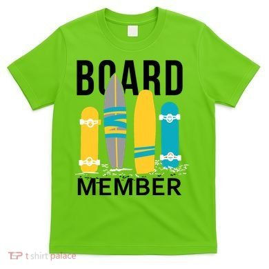 Funny Surfing Board Member T-Shirt