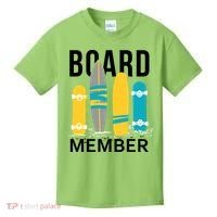 Funny Surfing Board Member Kids T-Shirt thumb 0