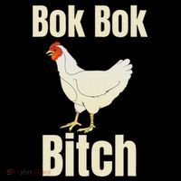 Funny Sarcastic Bok Bok Bitch Novelty Coaster thumb 2