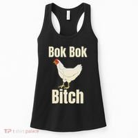 Funny Sarcastic Bok Bok Bitch Novelty Women's Tank Top thumb 0