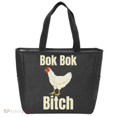 Funny Sarcastic Bok Bok Bitch Novelty Tote Bag