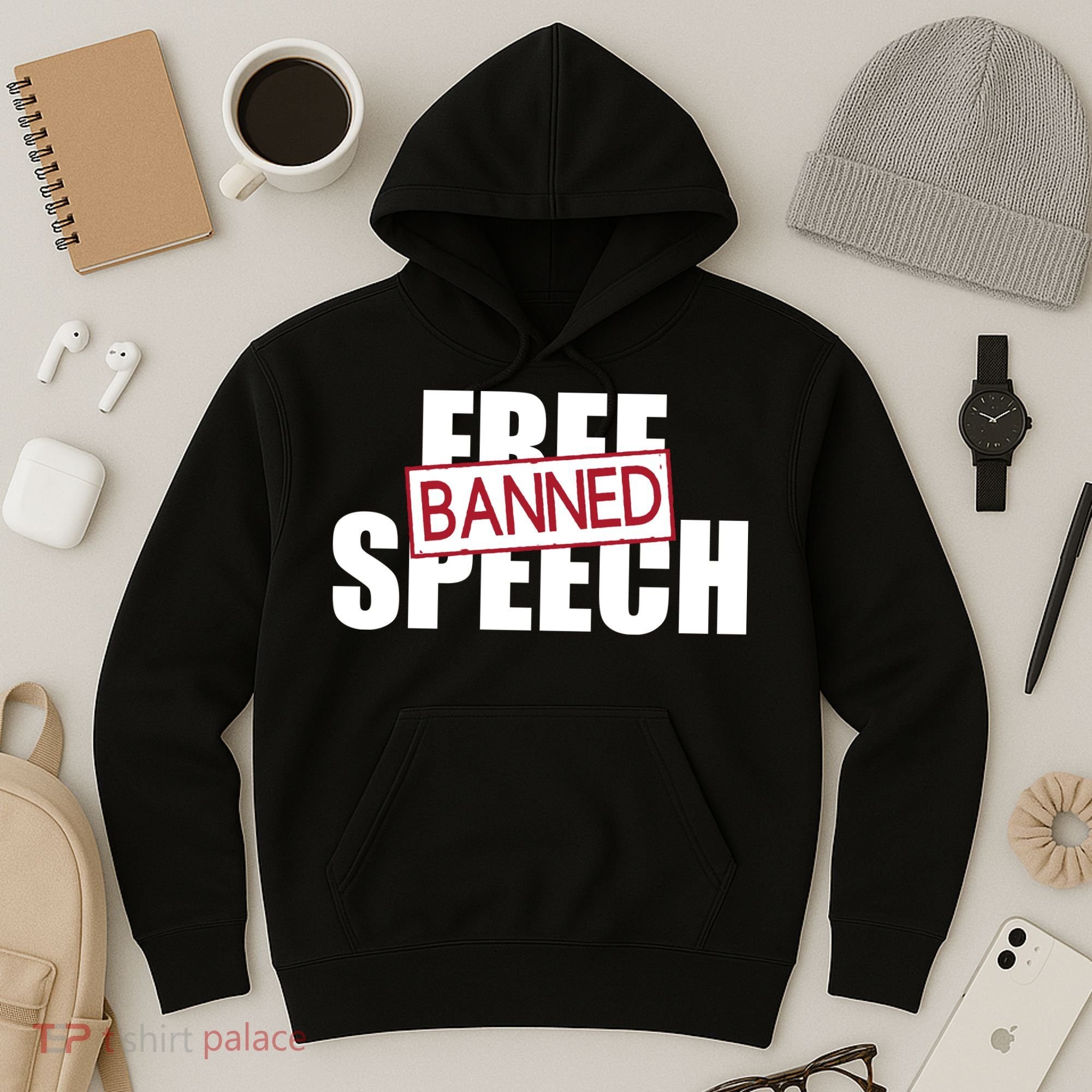 Free Speech Banned Hoodie