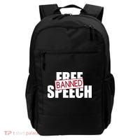 Free Speech Banned Backpack thumb 0