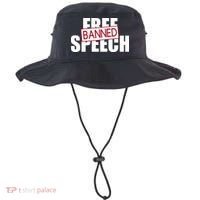 Free Speech Banned Bucket Hat thumb 0
