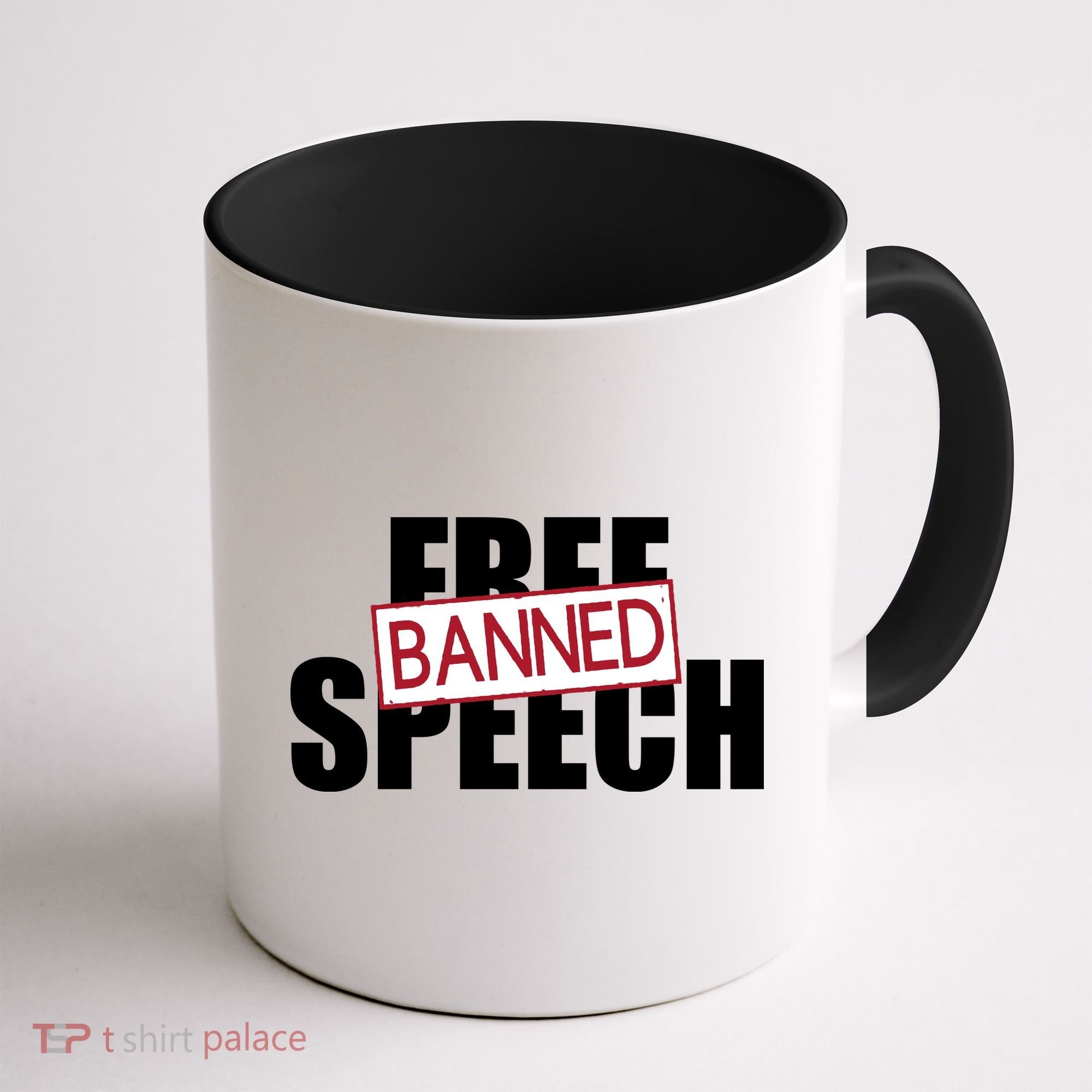 Free Speech Banned Coffee Mug