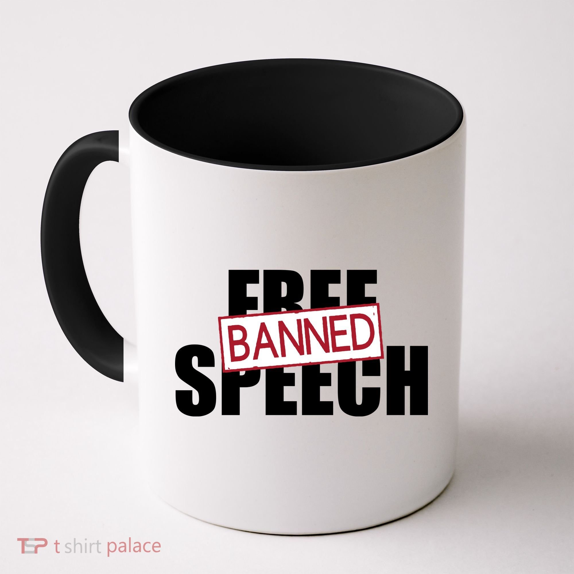Free Speech Banned Coffee Mug