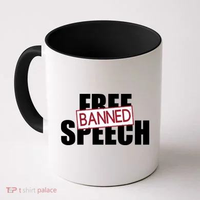 Free Speech Banned Coffee Mug