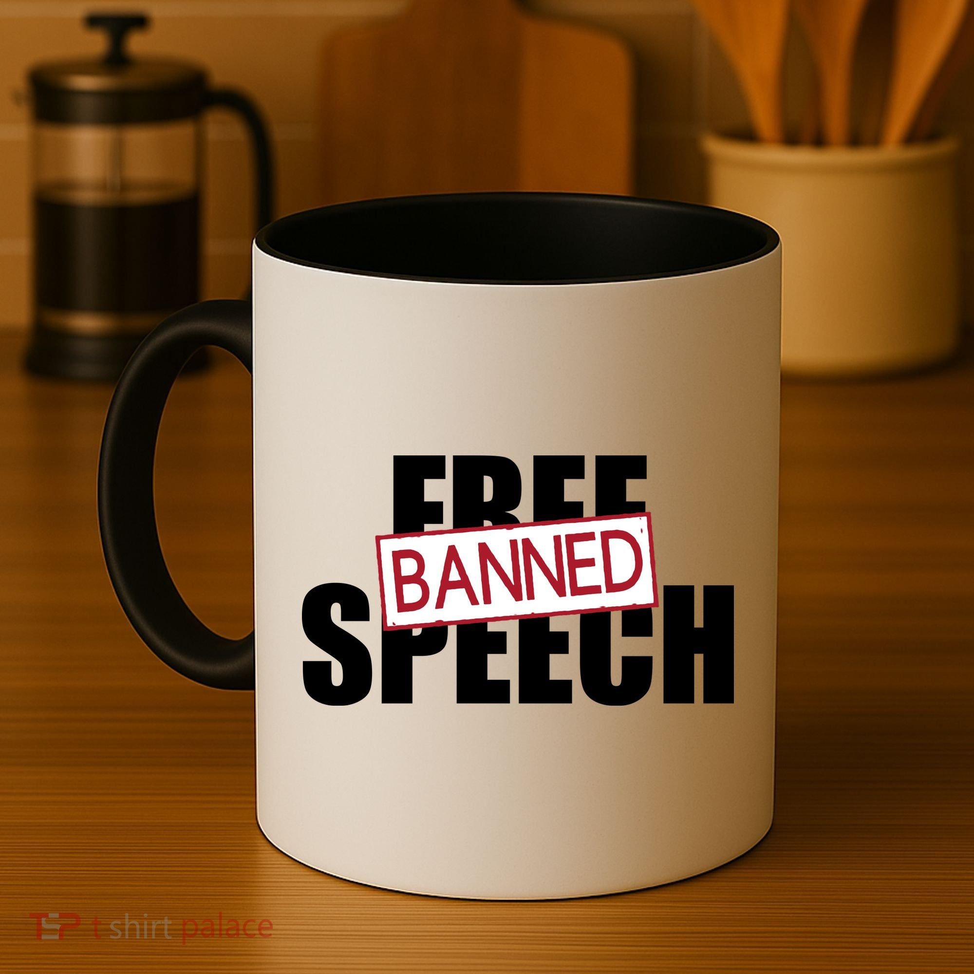 Free Speech Banned Coffee Mug