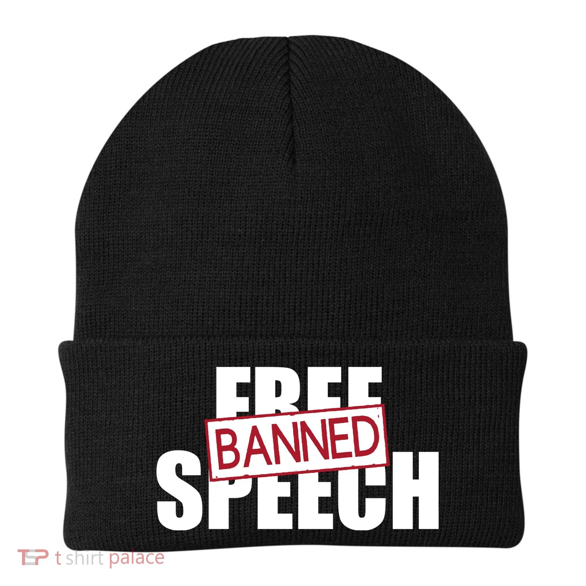 Free Speech Banned Beanie