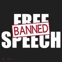 Free Speech Banned Beanie thumb 2