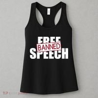 Free Speech Banned Women's Tank Top thumb 3