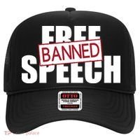 Free Speech Banned Hat thumb 0