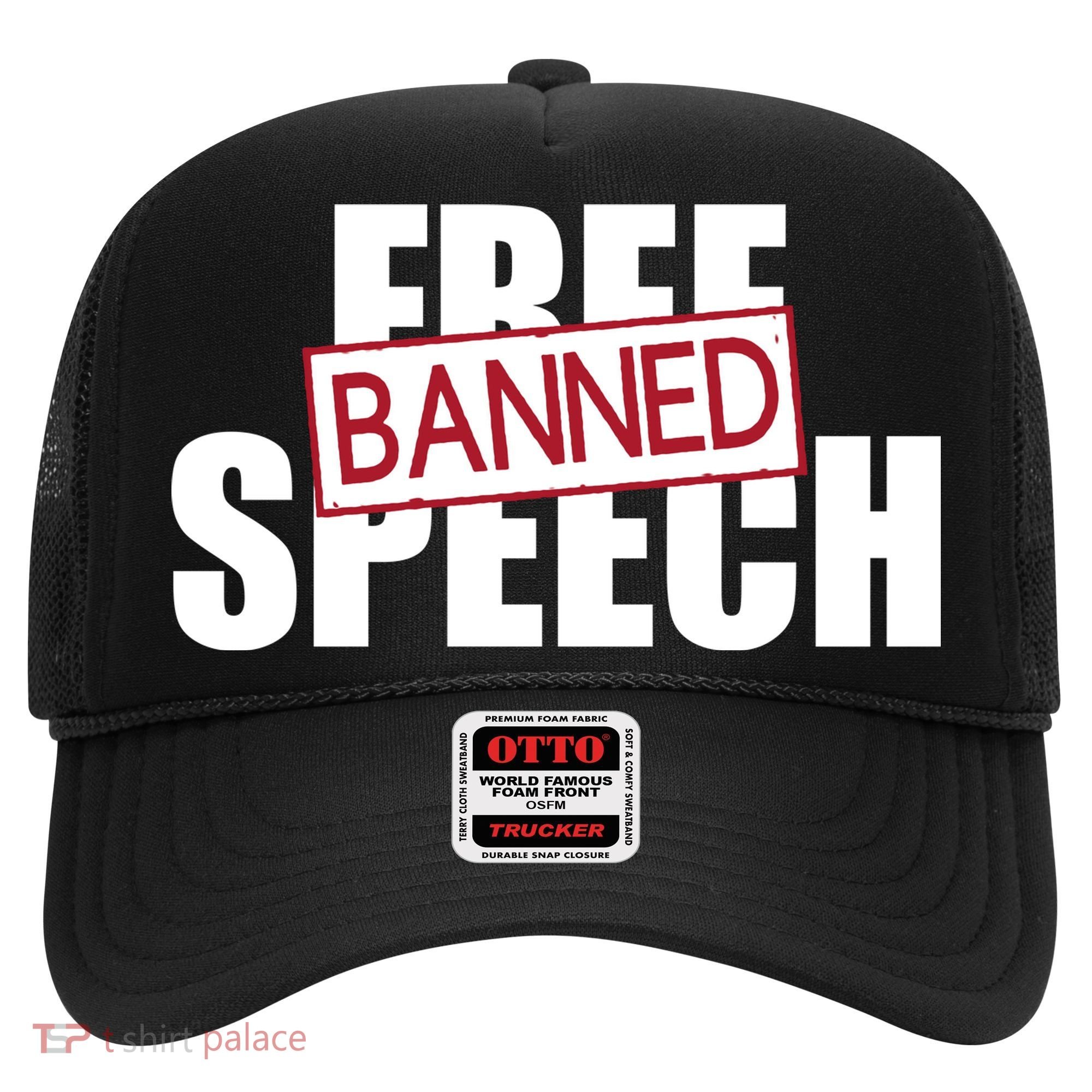 Free Speech Banned Hat