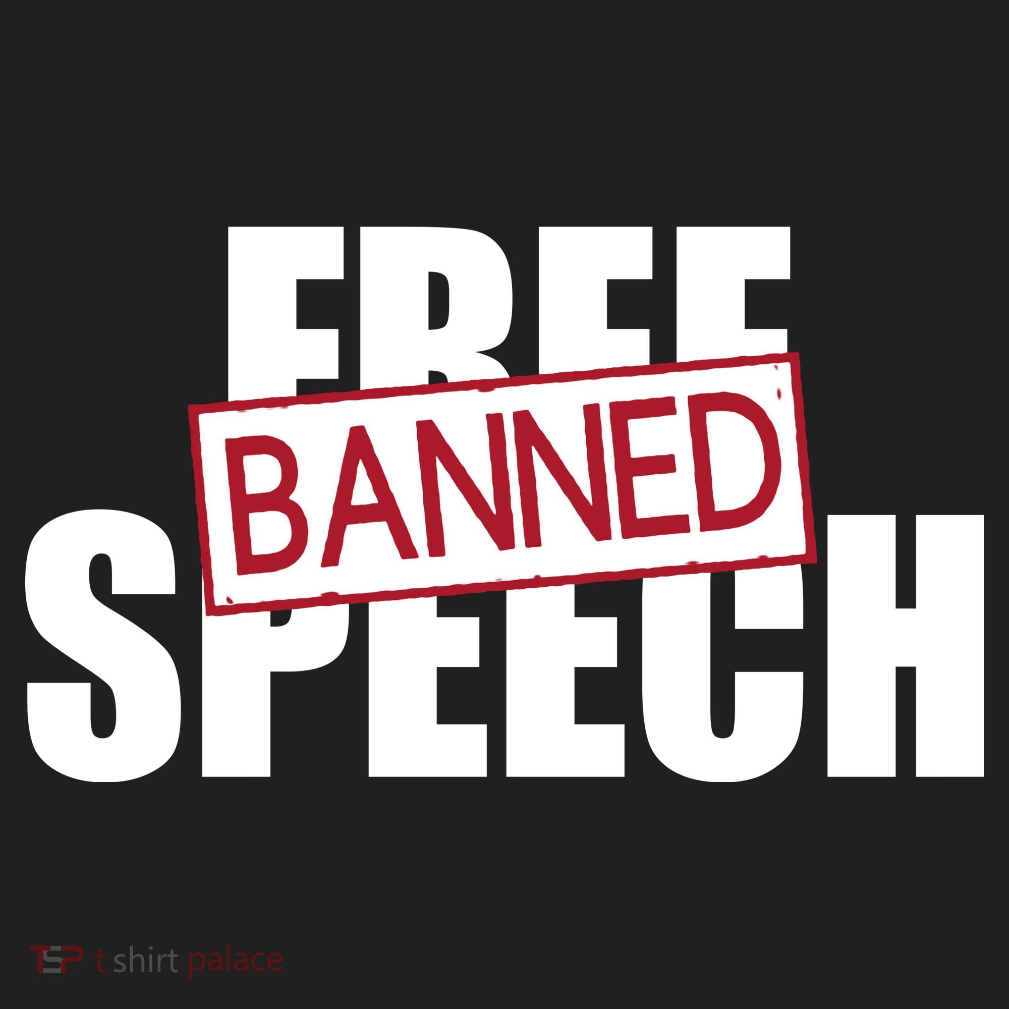 Free Speech Banned Golf Towel