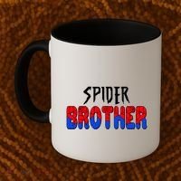 Funny Spider Brother Matching Family Shirts Coffee Mug thumb 2