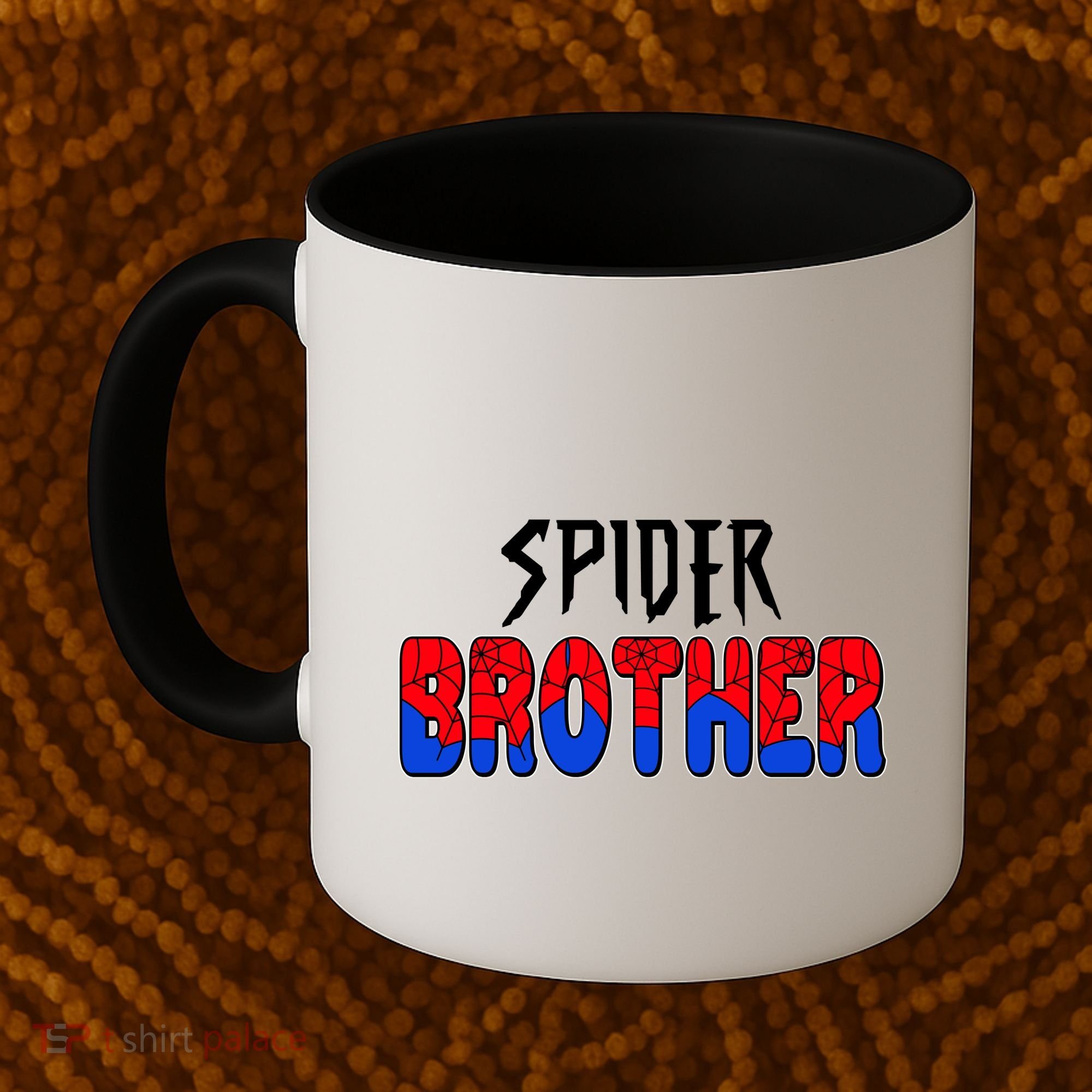 Funny Spider Brother Matching Family Shirts Coffee Mug