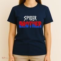 Funny Spider Brother Matching Family Shirts T-Shirt thumb 4