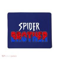 Funny Spider Brother Matching Family Shirts Mousepad thumb 0