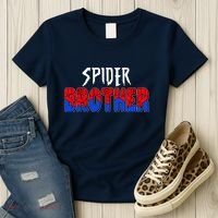 Funny Spider Brother Matching Family Shirts Women's T-Shirt thumb 3