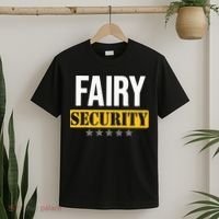 Fairy Security Birthday Family Dad Mom Halloween Costume T-Shirt thumb 2