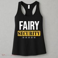Fairy Security Birthday Family Dad Mom Halloween Costume Women's Tank Top thumb 3