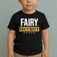 Fairy Security Birthday Family Dad Mom Halloween Costume Toddler T-Shirt thumb 2