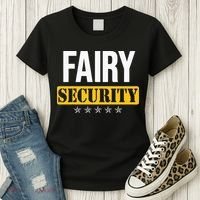 Fairy Security Birthday Family Dad Mom Halloween Costume Women's T-Shirt thumb 3