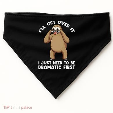 Funny Skeleton Bike Ride Going Through Hell Biker Skeleton USA-Made Doggie Bandana