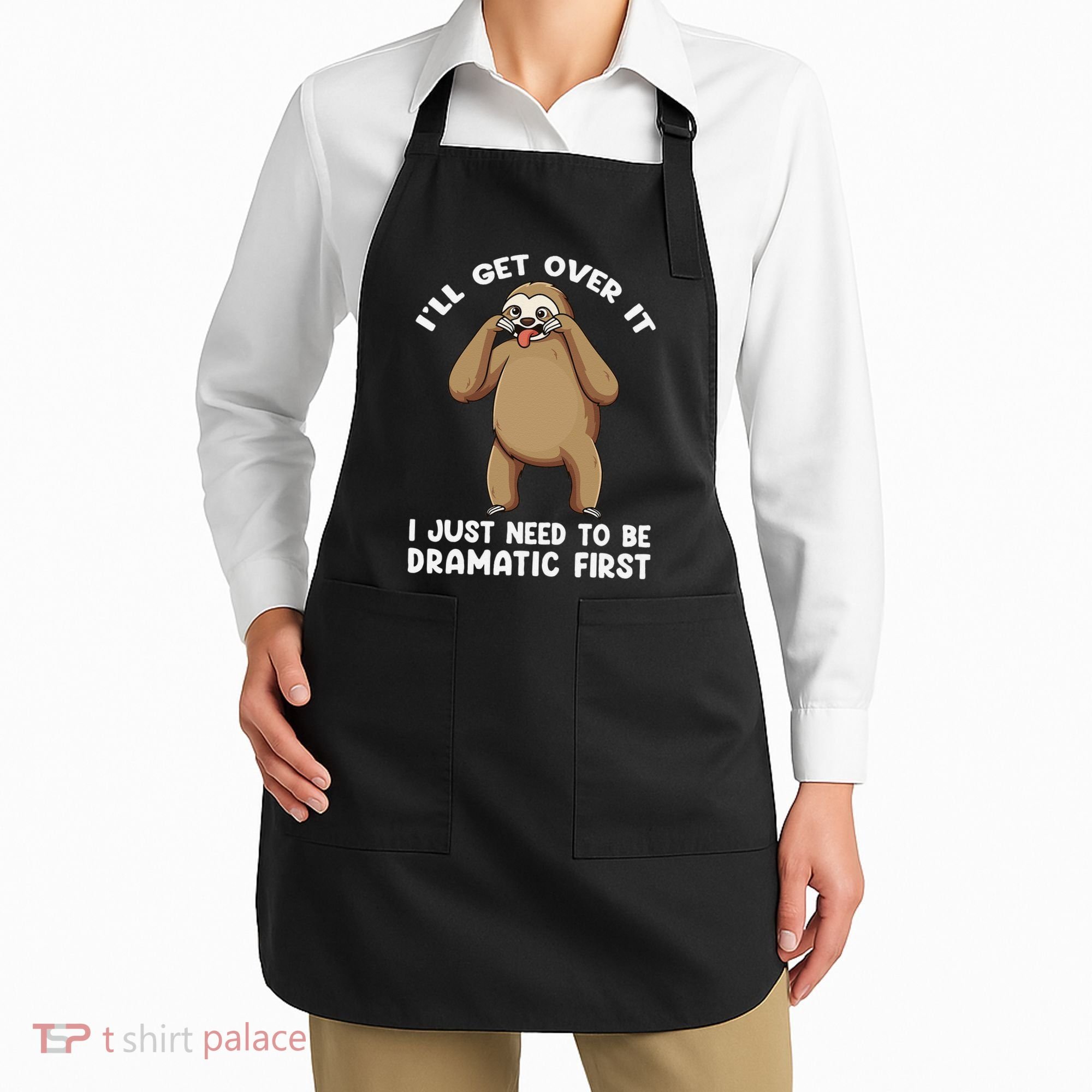Funny Skeleton Bike Ride Going Through Hell Biker Skeleton Apron