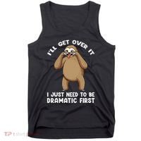 Funny Skeleton Bike Ride Going Through Hell Biker Skeleton Tank Top thumb 0