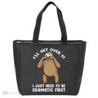 Funny Skeleton Bike Ride Going Through Hell Biker Skeleton Tote Bag thumb 0