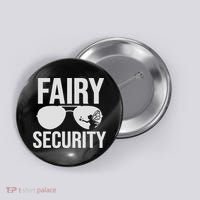 Fairy Security Birthday Family Halloween Costume Dad Mom Button thumb 0