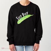 Funny Soy Boy Liberal Vegan Vegetarian Women's Sweatshirt thumb 0