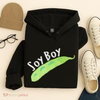 Funny Soy Boy Liberal Vegan Vegetarian Hoodie thumb 4