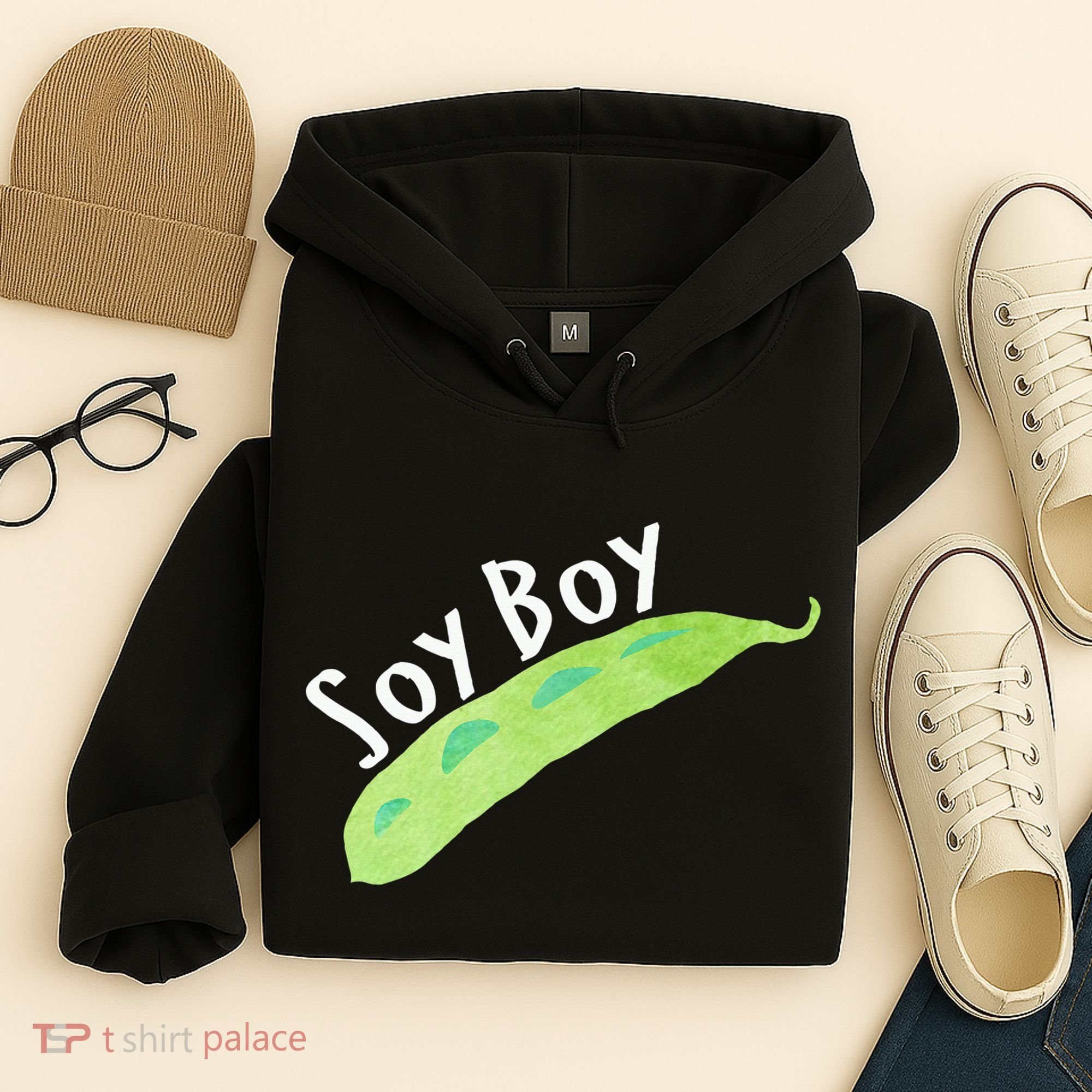 Funny Soy Boy Liberal Vegan Vegetarian Hoodie