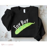 Funny Soy Boy Liberal Vegan Vegetarian Sweatshirt thumb 2