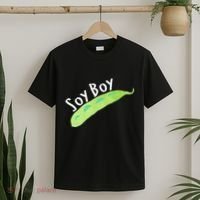 Funny Soy Boy Liberal Vegan Vegetarian T-Shirt thumb 2