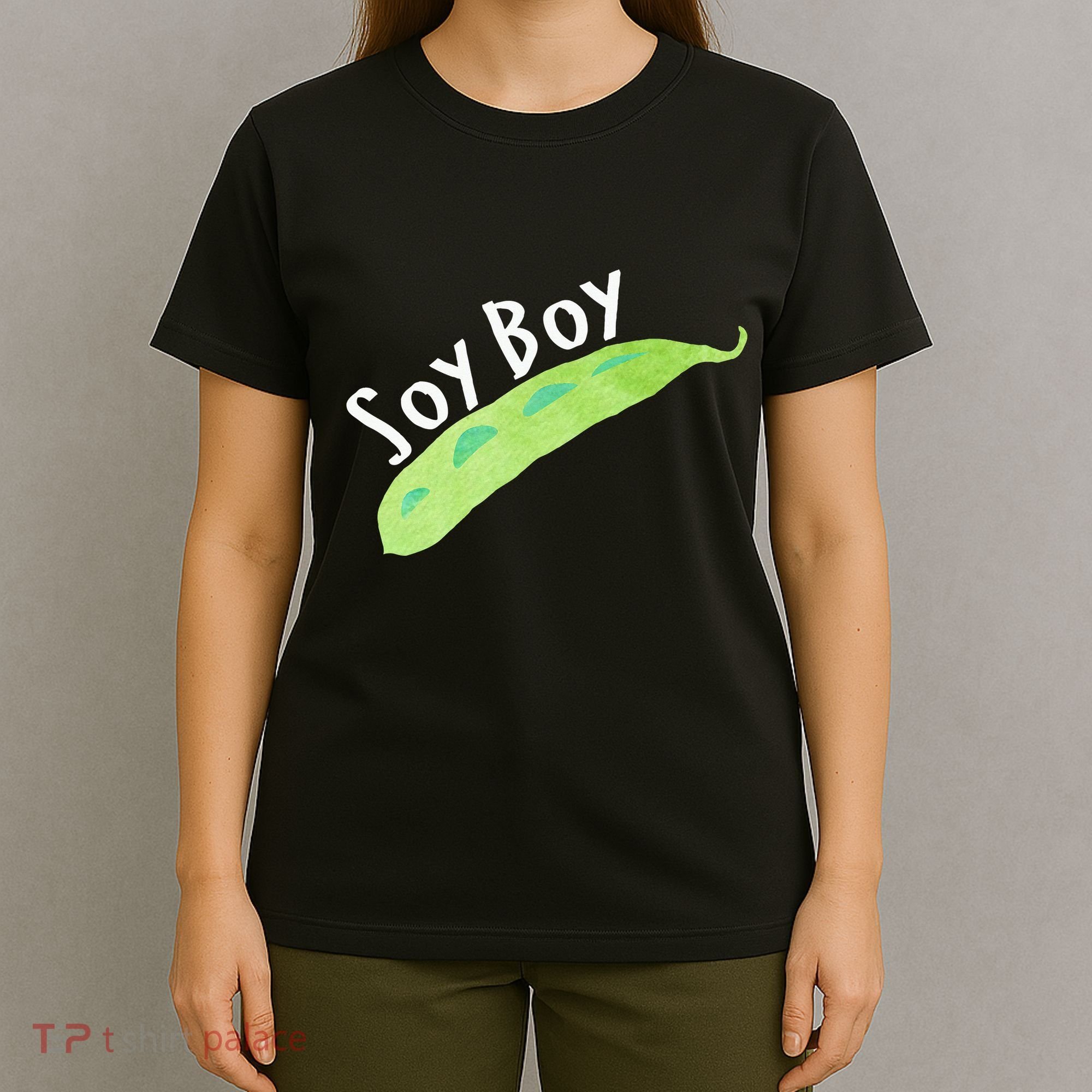 Funny Soy Boy Liberal Vegan Vegetarian T-Shirt