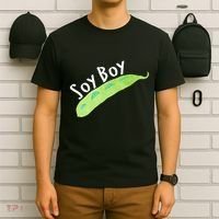 Funny Soy Boy Liberal Vegan Vegetarian T-Shirt thumb 6