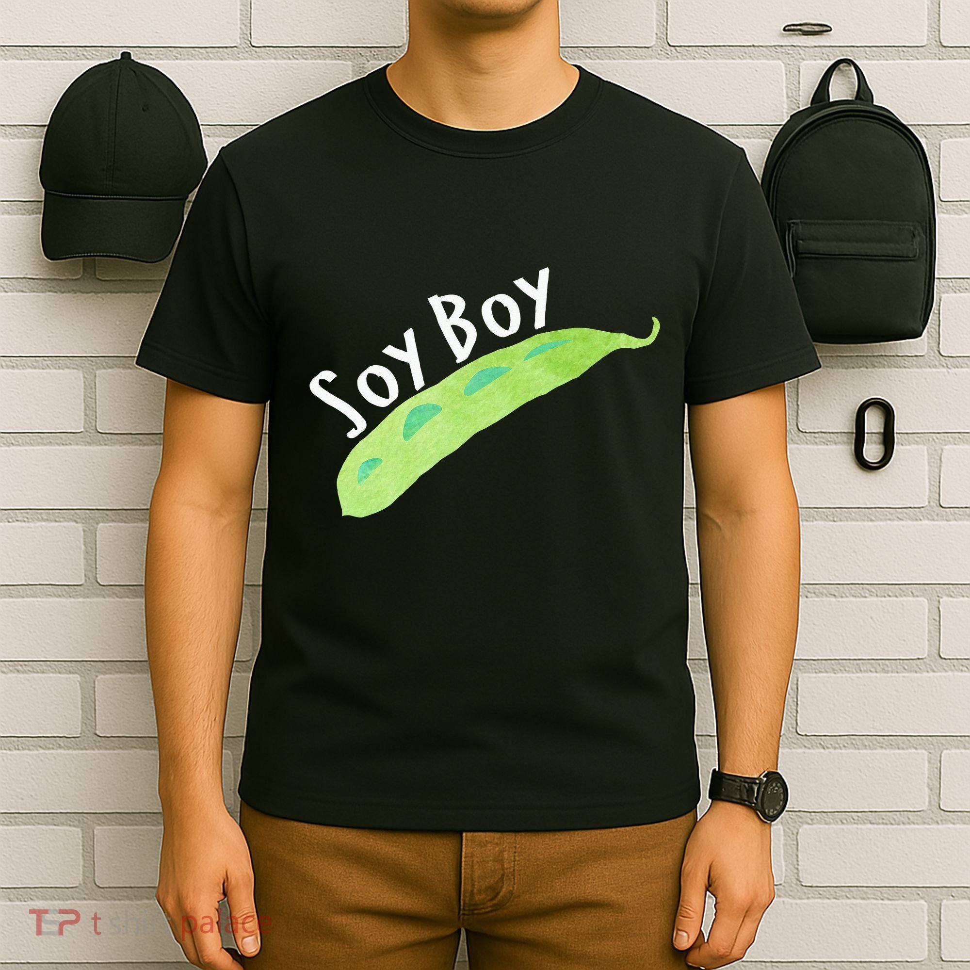 Funny Soy Boy Liberal Vegan Vegetarian T-Shirt