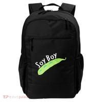 Funny Soy Boy Liberal Vegan Vegetarian Backpack thumb 0