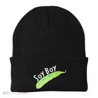 Funny Soy Boy Liberal Vegan Vegetarian Beanie thumb 0