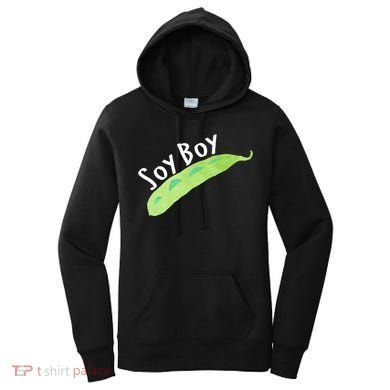 Funny Soy Boy Liberal Vegan Vegetarian Women's Hoodie