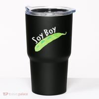Funny Soy Boy Liberal Vegan Vegetarian Tumbler thumb 0