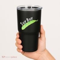 Funny Soy Boy Liberal Vegan Vegetarian Tumbler thumb 2