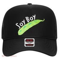 Funny Soy Boy Liberal Vegan Vegetarian Hat thumb 0