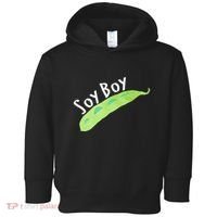Funny Soy Boy Liberal Vegan Vegetarian Toddler Hoodie thumb 0